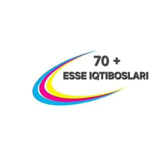 Telegram kanalining logotibi online_esse — ESSE IQTIBOSLARI