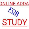 Logo of telegram channel onlineaddaforstudy — ONLINE ADDA FOR STUDY