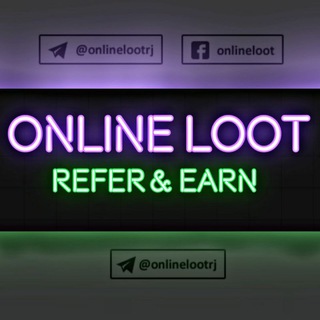 Logo of telegram channel onlinelootrefer — OnlineLoot Refer and Earn ✪