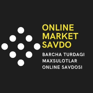 Telegram kanalining logotibi onlinemarket_savdo — ONLINE MARKET SAVDO
