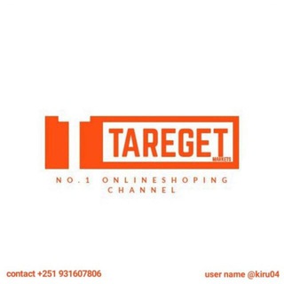 የቴሌግራም ቻናል አርማ onlinesaleandbuystore — TARGET MARKETS ®