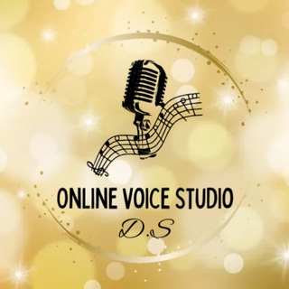 Логотип телеграм -каналу onlinevoiceschool — Онлайн-студія вокалу D.S.