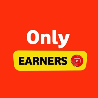 Logo saluran telegram only_earners — Free earning 🤭