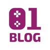 Логотип телеграм канала @only_blog — 01 BLOG