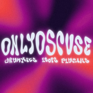 Логотип телеграм канала @onlyoscuse — onlyoscuse👷🏼 | DRUM KITS/LOOPS/PLUGINS