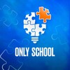 Логотип телеграм -каналу onlyschooled — ONLY SCHOOL | НМТ/ЗНО 2024 🧩
