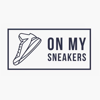 Логотип телеграм канала @onmysneakers — on my sneakers 👟