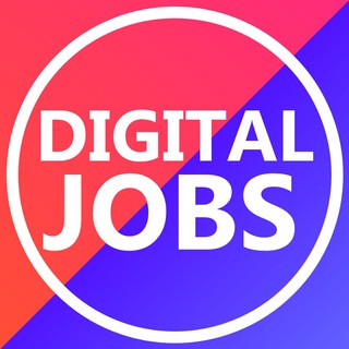 Telegram channel Digital Jobs logo