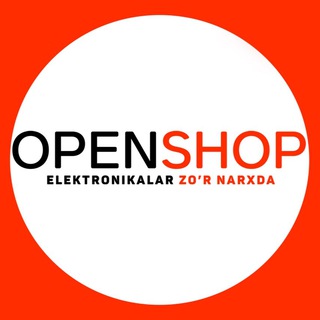 Логотип телеграм канала @openshop_uz — OPENSHOP.UZ