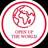 Логотип телеграм канала @openuptheworld — OPEN UP THE WORLD: английский для учебы за рубежом