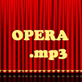 Logo del canale telegramma operamp3 - 🎼 OPERA.mp3