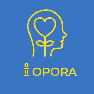Логотип телеграм -каналу opora_mentalhealth — OPORA: Психологічна підтримка у UK
