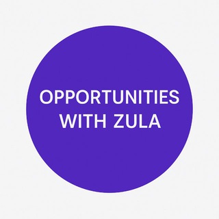 Telegram channel Opportunities with Zula logo