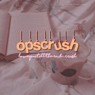 Logo saluran telegram opscrush — ` dear crush 🧚🏻‍♀