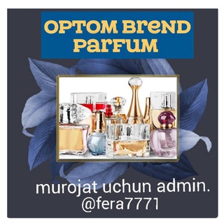 Telegram kanalining logotibi optombrendparfum — Optom brend parfumeriya