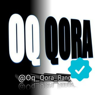 Telegram kanalining logotibi oq_qora_rang — Oᷟqᷟ qᷟoᷟrᷟaᷟ rᷟaᷟsᷟmᷟlᷟaᷟrᷟ✔