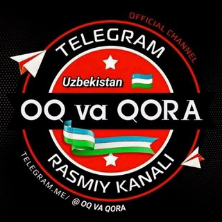 Logo saluran telegram oq_va_qora_rasmiykanal — OQ va QORA rasmiy kanal