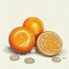 Logo of telegram channel orangesats3 — SatoshiSlice