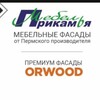 Логотип телеграм канала @orwoodperm — Мебель Прикамья ORWOOD • фасады мебельные