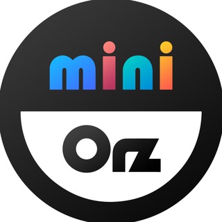 电报频道的标志 orzmini — mini