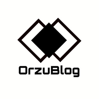 Telegram kanalining logotibi orzublog — OrzuBlog