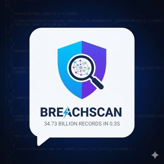 Логотип телеграм канала @osint_bot_link — BREACH SCAN BOT LINK