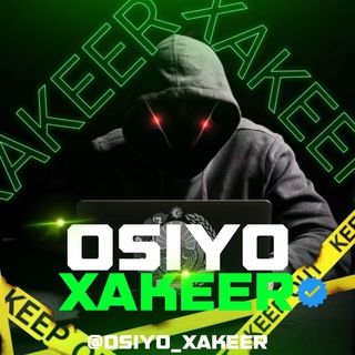 Telegram kanalining logotibi osiyo_xakeer — 📱OSIYO_XAKEER💻