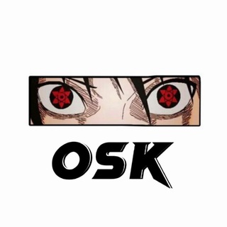 Логотип телеграм канала @oskkkkkk — OSK │ Anime • Edit