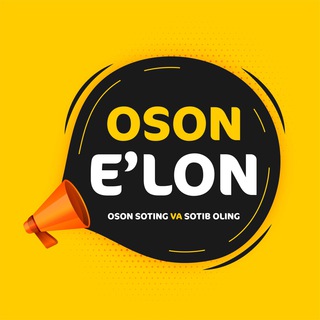 Telegram kanalining logotibi osonelon — Осон эълон