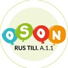 Telegram kanalining logotibi osonrustili_a1 — Oson rus tili. Bolalar 🇺🇿