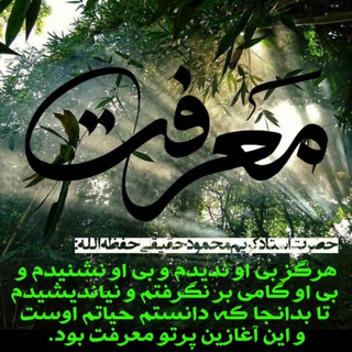 لوگوی کانال تلگرام ostadhaghighi110 — پایگاه اطلاع رسانی استاد کریم محمود حقیقی، آیت الله انصاری همدانی ره،آیت الله نجابت ره، آیت الله سید علی قاضی ره،