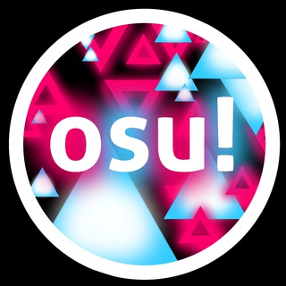Логотип телеграм канала @osudroid — osu!droid