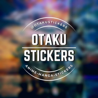 Logo of telegram channel otakustickers — • Otaku Stickers🎐•