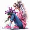 Логотип телеграм канала @otkritkidlyanee — Открыточки для нее