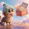 Логотип телеграм канала @otkrytki_tut — Открытки от Кота 🎁