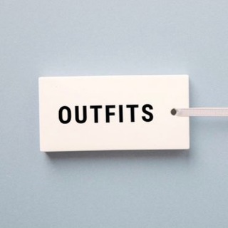 Логотип телеграм канала @outfits — Outfits