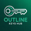 Логотип телеграм канала @outlinekeyshub — Outline Keys Hub