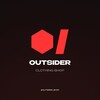 Логотип телеграм канала @outsider_shop — OUTSIDER | Магазин одежды и кроссовок