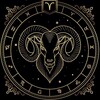 Логотип телеграм канала @oven_zodiac — Овен ♈️