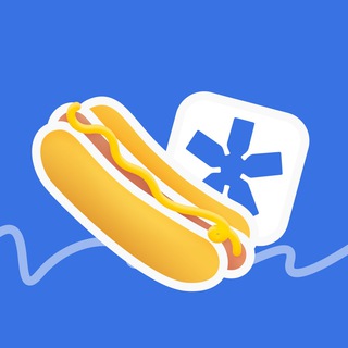 Логотип телеграм канала @owinache — Marketing snack 🌭