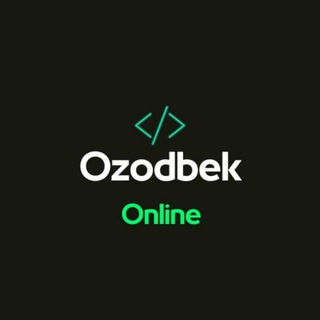 Telegram kanalining logotibi ozodbek_online — Ozodbek Online