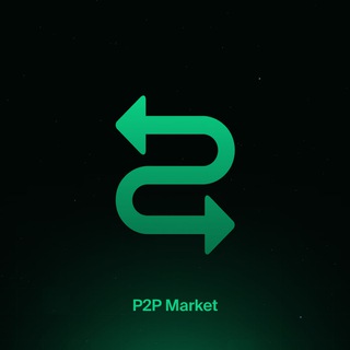 Логотип телеграм канала @p2p_market_news — P2P Market | Новости