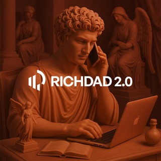 Логотип телеграм канала @p2p_richdad — RICHDAD🥷🏿