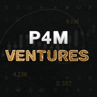 Логотип телеграм канала @p4m_ventures — P4M|Ventures ⚖️