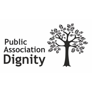 Логотип телеграм канала @padignity — 'Dignity'