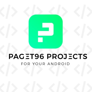 Telegram channel 💡⚡️ PAGET96 PROJECTS logo