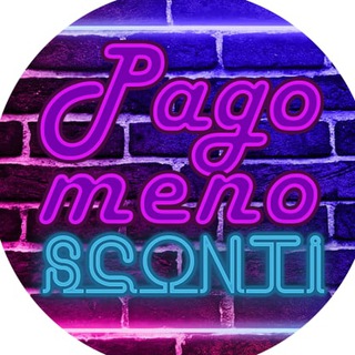 Logo del canale telegramma pagomenosconti - Pagomeno - Sconti Amazon e non solo!!