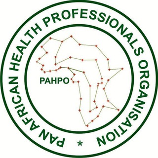 Logo saluran telegram pahpo_official — Pan African Health Professionals Organisation(PAHPO): Organisation Panafricaine des Professionnels de la Santé (OPS)