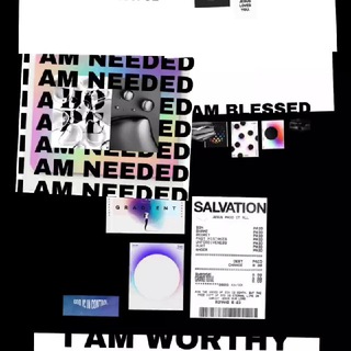 Логотип телеграм -каналу paid_and_blessed — PAID BY CHRIST