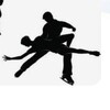 Логотип телеграм канала @pair_skating — ⛸Pair skating⛸
